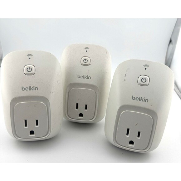 Belkin WeMo Smart Switches F7C027 - White (Pack of 3) - Picture 1 of 7